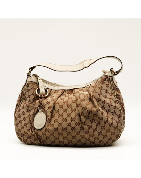 Sac Sukey beige - État correct - 38x30x11cm