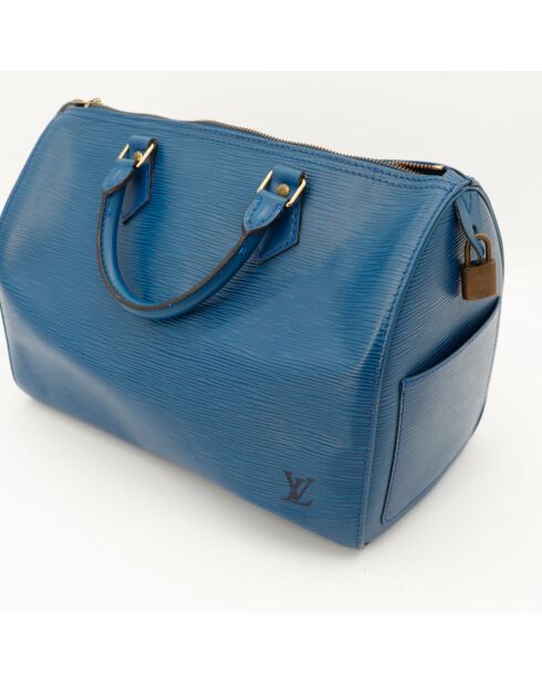 Bolsa Speedy 30 Epi azul - Muy buen estado - 30 x 17 x 21 cm
