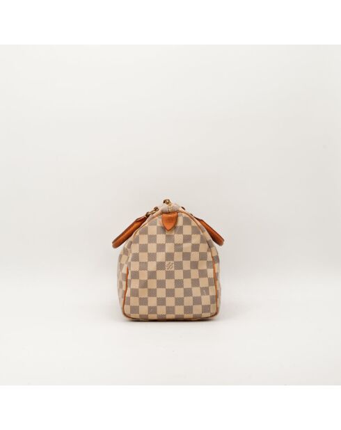 Sac Speedy 30 Damier beige - Bon état général - 30x21x17cm