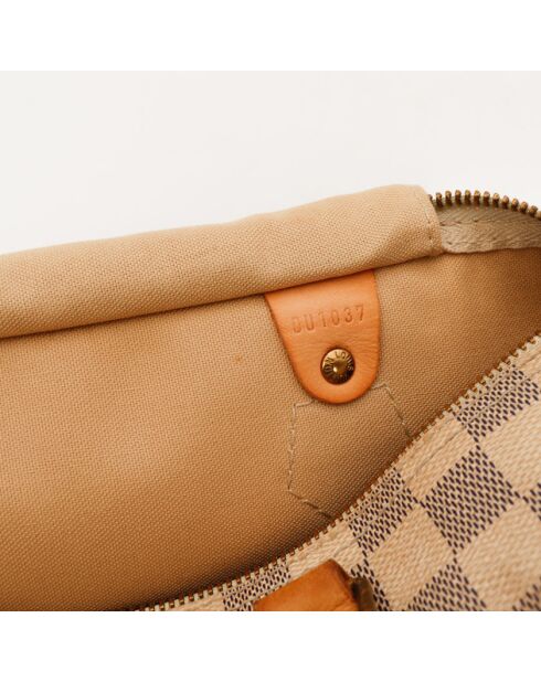 Sac Speedy 30 Damier beige - Bon état général - 30x21x17cm