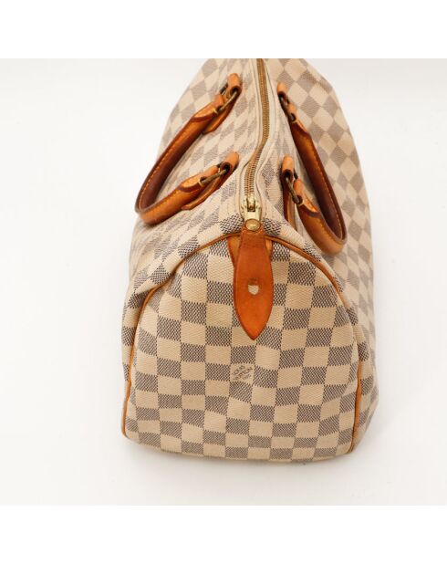 Sac Speedy 30 Damier beige - Bon état général - 30x21x17cm