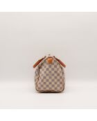 Speedy 30 Damier Azur beige Tasche - Sehr guter Zustand - 30 x 17 x 21 cm