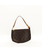 Pochette Accessoires marron - Très bon état général - 21x13x3.5cm