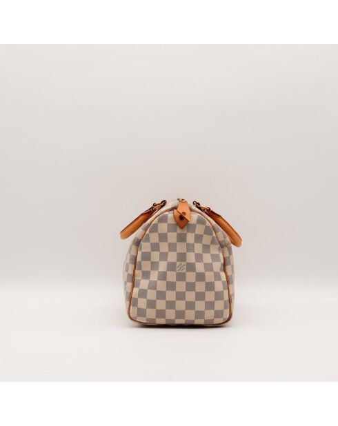 Sac Speedy 30 Damier beige - Bon état général - 30x21x17cm