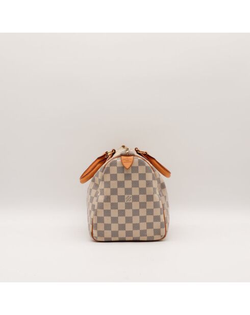 Sac Speedy 30 Damier beige - Bon état général - 30x21x17cm