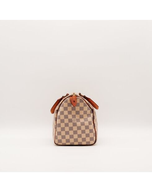 Sac Speedy 30 Damier beige - Bon état général - 30x21x17cm