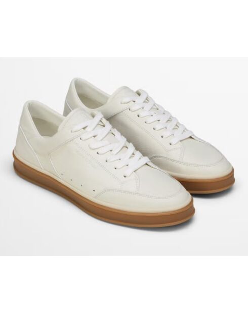Weiße Baumwollsneaker Enrique 1A