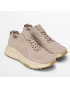 Sneakers Liv 3D beige polveroso