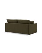 Canapé convertible Shannon 3 places vert - 209x94x87 cm