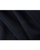 Canapé convertible velours Grena 3 places bleu roi - 205x100x90 cm