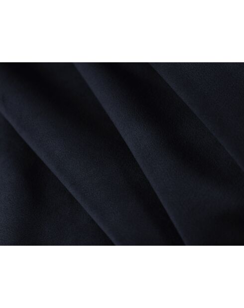 Canapé convertible velours Grena 3 places bleu roi - 205x100x90 cm