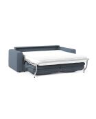 Canapé convertible Grena 3 places bleu foncé - 205x100x90 cm