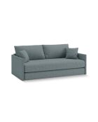 Canapé convertible Shannon 3 places bleu clair - 209x94x87 cm