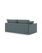 Canapé convertible Shannon 3 places bleu clair - 209x94x87 cm