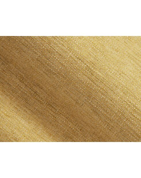 Canapé convertible Grena 3 places jaune - 205x100x90 cm