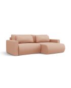 Divano angolare trasformabile da pesca Belfast a 3 posti con contenitore - 240x149x84 cm