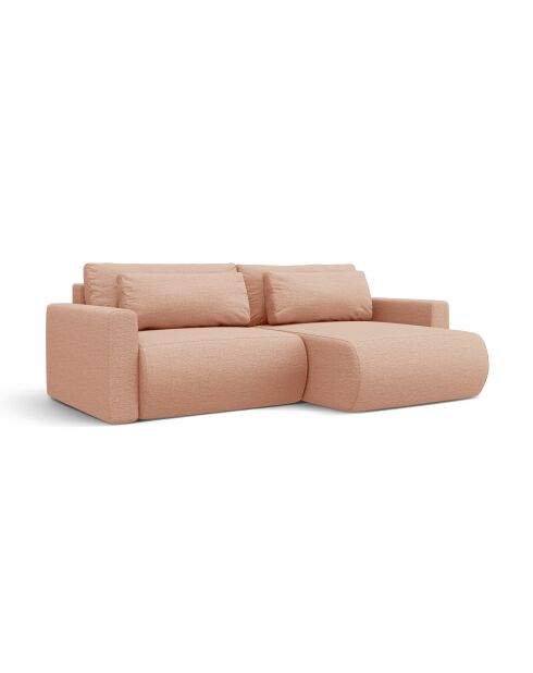 Divano angolare trasformabile da pesca Belfast a 3 posti con contenitore - 240x149x84 cm