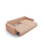 Divano angolare trasformabile da pesca Belfast a 3 posti con contenitore - 240x149x84 cm
