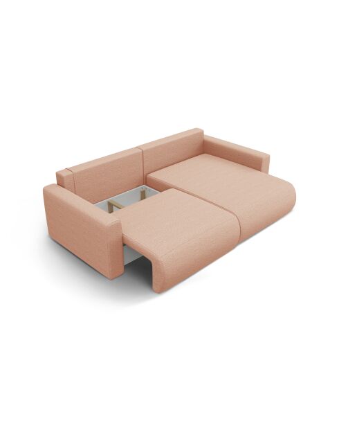 Divano angolare trasformabile da pesca Belfast a 3 posti con contenitore - 240x149x84 cm