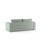 Canapé convertible Grena 3 places menthe - 205x100x90 cm