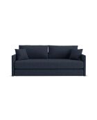 Divano letto Shannon 3 posti blu royal - 209x94x87 cm