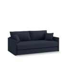 Divano letto Shannon 3 posti blu royal - 209x94x87 cm