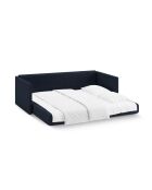 Divano letto Shannon 3 posti blu royal - 209x94x87 cm