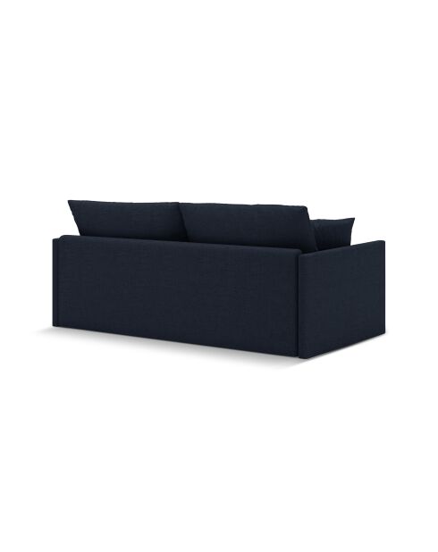 Divano letto Shannon 3 posti blu royal - 209x94x87 cm