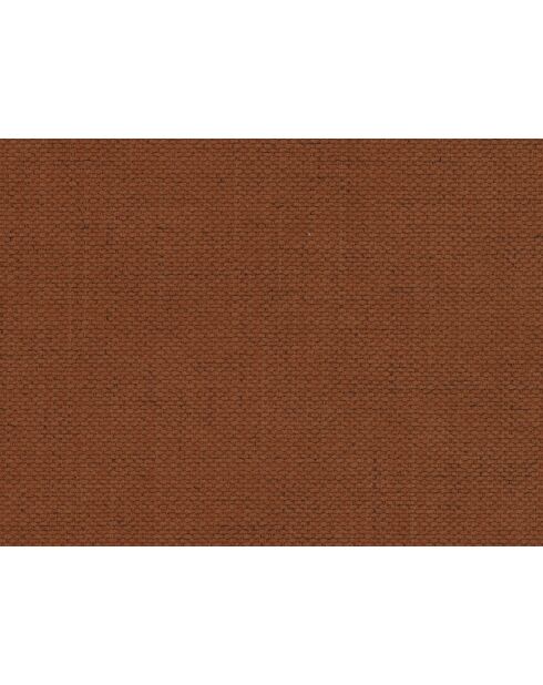 Canapé convertible Shannon 3 places brique - 209x94x87 cm
