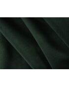 Canapé convertible velours Shannon 3 places vert bouteille - 209x94x87 cm