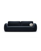 Divano trasformabile Tonale 3 posti blu marino con contenitore - 262x105x88 cm