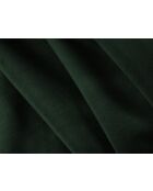 Canapé convertible velours Grena 3 places vert bouteille - 205x100x90 cm