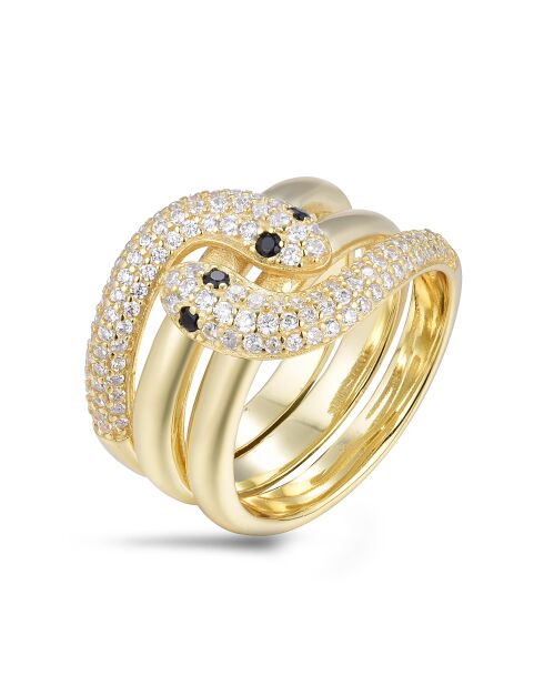 Verzilverde ring van 925 zilver