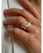 Verzilverde ring van 925 zilver