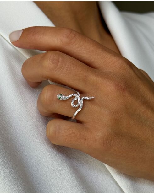 Gerhodineerde ring van 925 zilver