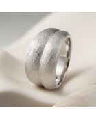 Verzilverde ring van 925 zilver