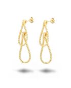 Boucles d'oreilles en argent 925 jaune