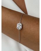 Bracciale in argento 925 rodiato