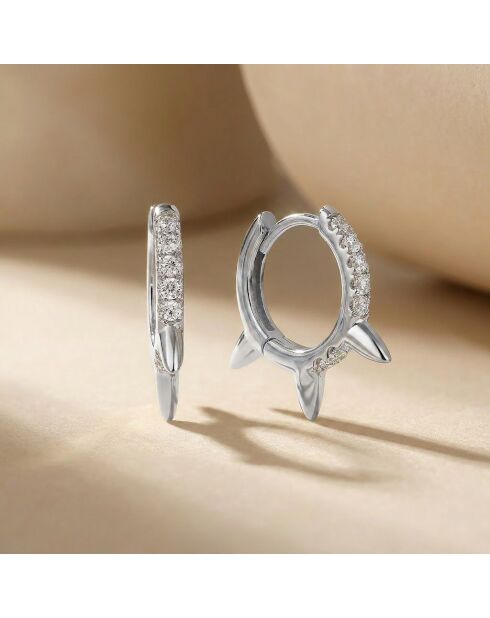 Boucles d'oreilles en argent 926
