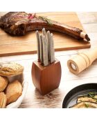 Ceppo di coltelli da bistecca Jet styl da 6 pezzi
