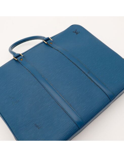Epi blauwe reisdocumentenhouder - Goede staat - 41x30x8cm