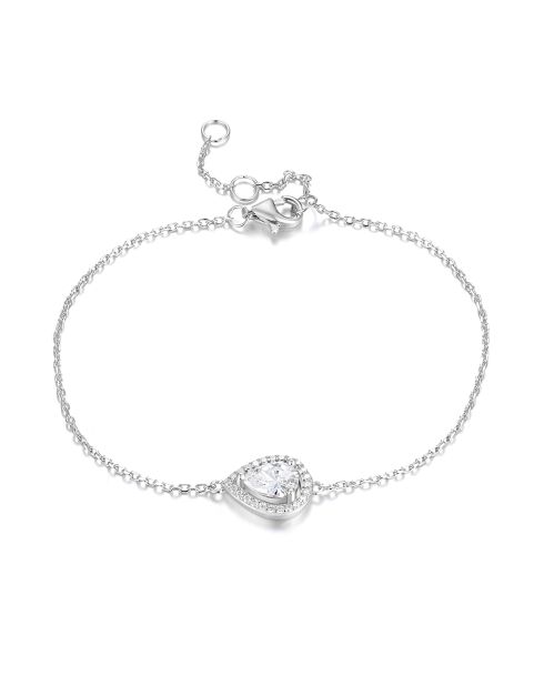 Armband aus rhodiniertem 925er Silber
