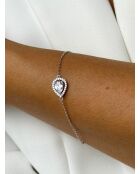 Armband aus rhodiniertem 925er Silber