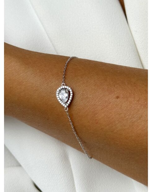 Armband aus rhodiniertem 925er Silber