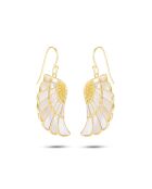 Boucles d'oreilles en argent 925 plaqué or jaune 18 carats