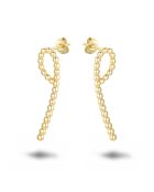 Boucles d'oreilles en argent 925 jaune