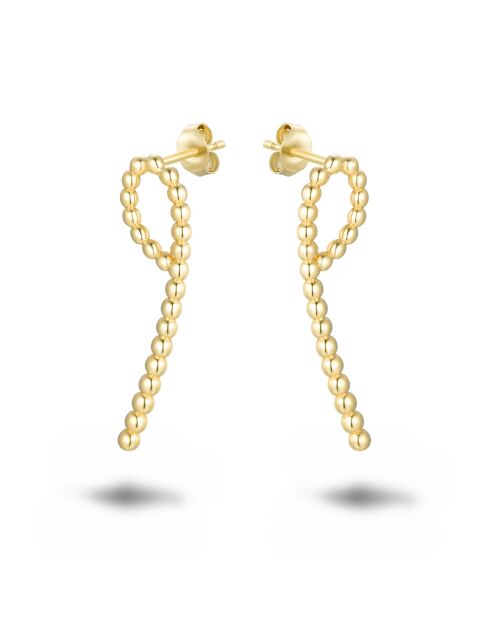 Boucles d'oreilles en argent 925 jaune