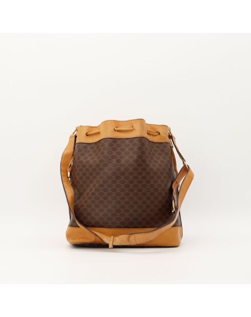 Sac Seau Macadam marron - Bon état général - 25x29x12cm