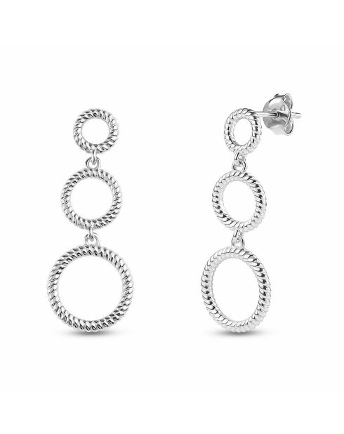 Boucles d'oreilles en argent 925