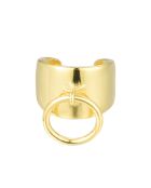 Boucles d'oreilles individuelle en argent 925 jaune